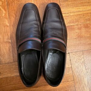 Men’s Dark Brown Gucci loafers